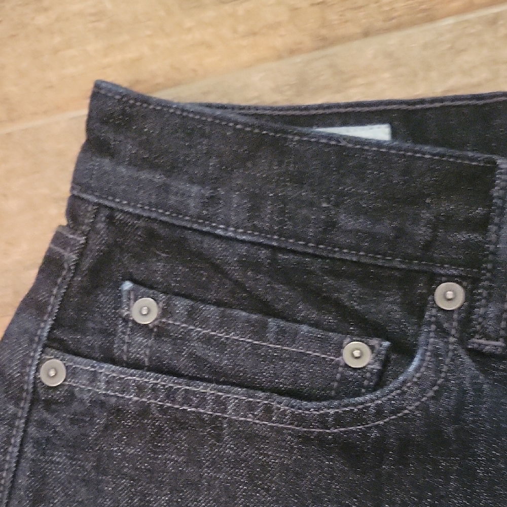 Men's Dark Blue Banana Republic 34 x 34 Jeans EUC - Picture 7 of 10
